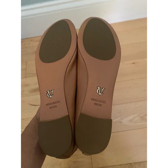 VC Signature Vince Camuto Leather Ballet Flats Size 8 - Picture 6 of 6